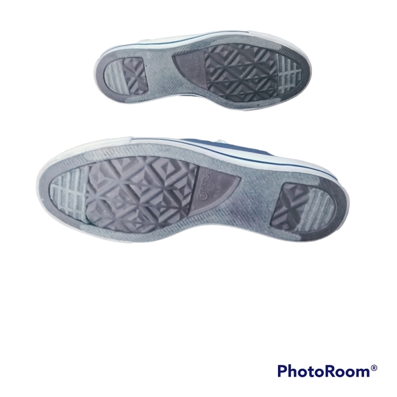 Converse All Stars Chuck Taylor Blue Canvas Low Top Unisex Sneakers W9 M7 - Picture 7 of 8